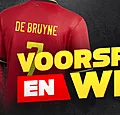 Voorspel België-Portugal en win een shirt van Lukaku of De Bruyne!