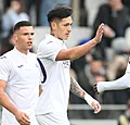 Eén bedrukt gezicht bij Anderlecht: 