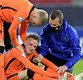 Kluivert reageert aangeslagen na blessure Lang