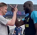 Heerlijk momentje tussen Lukaku en KDB vlak voor CL-clash
