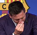 Messi breekt tijdens emotionele persconferentie