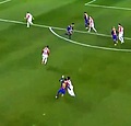 Messi verliest controle en mept tegenstander neer (🎥)