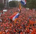 Spectaculaire beelden: Oranje-legioen overspoelt Hamburg