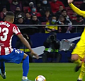 Dwaling: Atlético-speler van rood naar geel na horrortackle (🎥)
