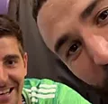 Benzema verstoort interview Courtois: 