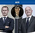 Harde oorlog: UEFA en FIFA vliegen elkaar in de haren