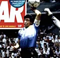 Engelse kranten over de schreef met cover Maradona 