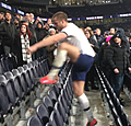 Furieuze Dier rent tribunes op voor confrontatie met Spurs-fan (🎥)