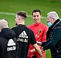 Zeer opvallende aanwezige tijdens eerste training Rode Duivels