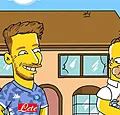 Mertens en Courtois als personage in 'The Simpsons': dat ziet er zo uit