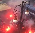 Duitse en Italiaanse hooligans maken Napels tot oorlogszone (🎥)