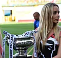 Blonde schone bij Supercup blijkt vriendin Standard-sterkhouder
