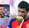 Courtois deelt prikje uit aan Rodri na transfersoap