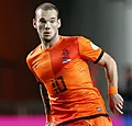 Sneijder waarschijnlijk in de basis tegen Estland