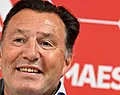 Wilmots lacht tanden bloot: 