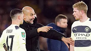 Guardiola over De Bruyne: 