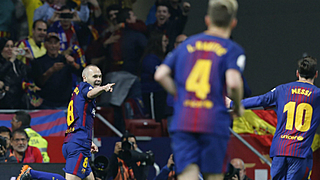 FC Barcelona zwaait Iniesta uit met een zege (VIDEO)