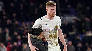 De Bruyne toont groot hart na zure avond