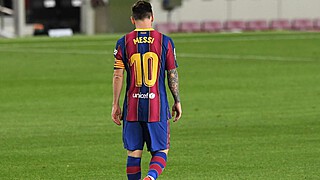 Messi heeft het helemaal verkorven: 