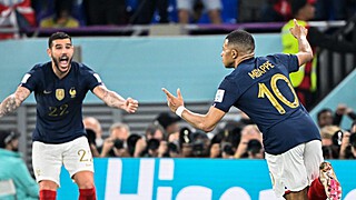 Mbappé helpt zwoegend Frankrijk voorbij stugge Denen