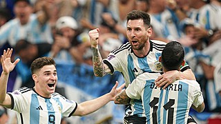 Argentinië in kwartfinale na goal Messi en gigablunder Ryan