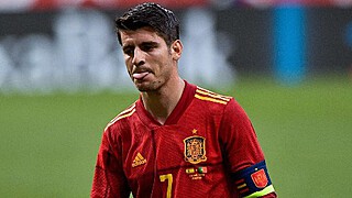 Morata bezorgt Spanje triest record, Zweed zorgt bijna voor unicum