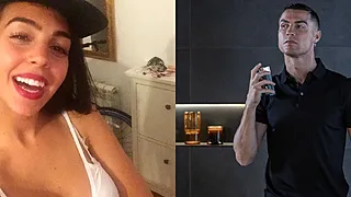 Oude foto toont compleet andere kant van Ronaldo's vriendin Georgina