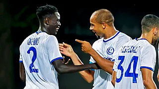 Matchwinnaar Gent reageert na belangrijk doelpunt 