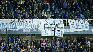 Club-supporters laten van zich horen en viseren Gheysens