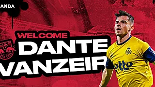 New York Red Bulls stelt Dante Vanzeir voor