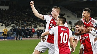 Ajax zeker van 1/8ste finales Champions League, CSKA uitgeschakeld