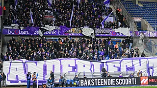 Hoogspanning in Sclessin: Anderlecht-fans sturen boodschap