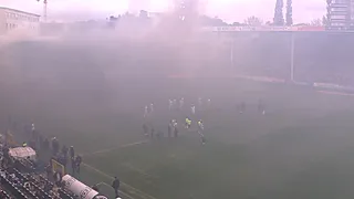 Mambourg in vuur en vlam: aftrap Charleroi-Standard even uitgesteld