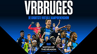 LIVE: Volg de virtuele kampioenenviering van Club Brugge