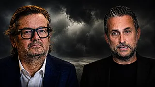 Marc Coucke en Sam Baro plots lijnrecht tegenover elkaar