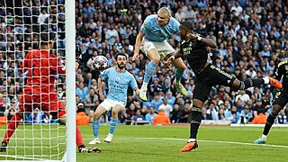 'Dit zei Haaland tegen Courtois na drie wondersaves'