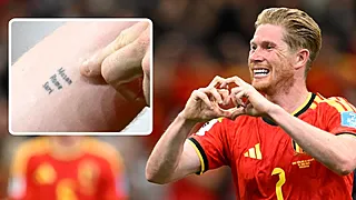 De Bruyne glundert voor camera: pakkende reden voor viering