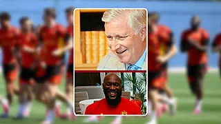 Vorstelijke videocall: Lukaku slaat koning Filip met verstomming