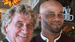 Pfaff deelt emotionele woorden met Kompany: "Jij bent..."