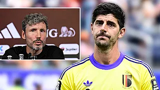 Courtois-soap escaleert meteen onder Van Bommel