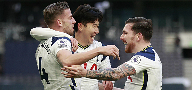 Tottenham bekert voort dankzij knotsgekke slotfase 