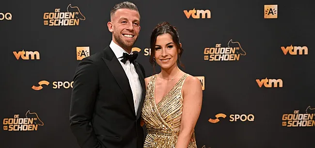 Gouden Loper: Alderweireld straalt, opvallende outfit Vandevoordt