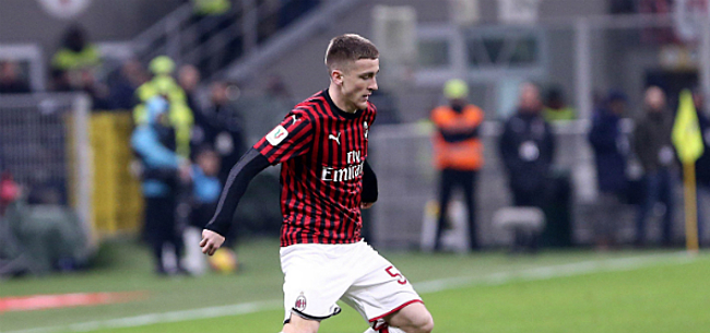 Saelemaekers helpt AC Milan aan late zege tegen AS Roma