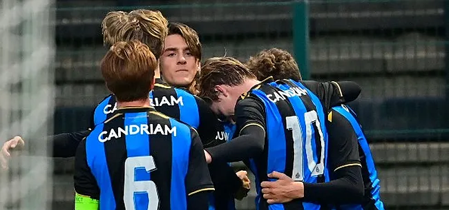 Club Brugge en Genk kennen tegenstanders Youth League