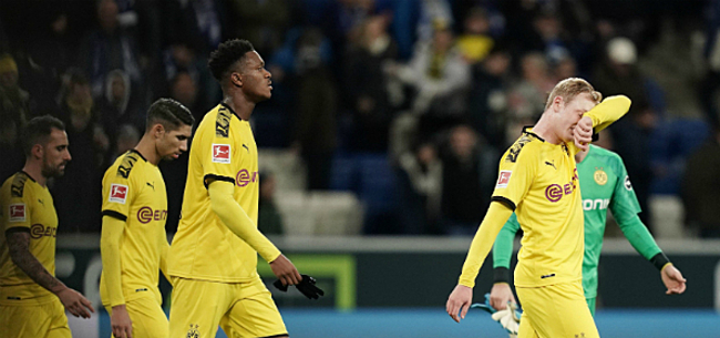 Dortmund lijdt dure nederlaag, Thorgan vervangen na één helft