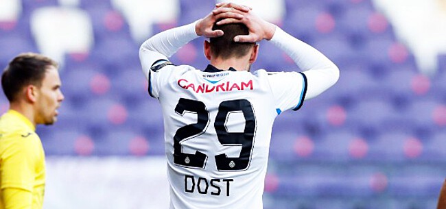 'Club Brugge maakt zich zorgen om Dost'
