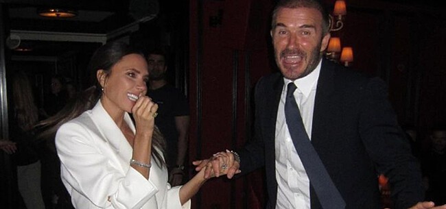Beckham's afgemaakt op sociale media: 'Schaamtelijk gedrag'