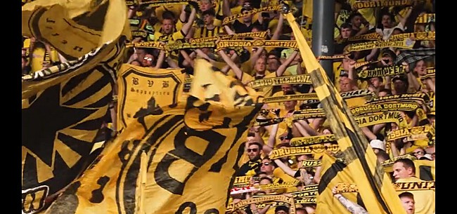 BEKIJK: Dortmund-aanhang zorgt voor ongeziene taferelen