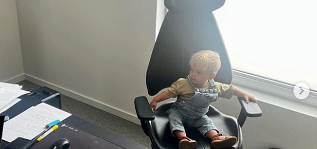 Papa Dries smelt helemaal weg bij 'nieuwe job' voor zoon Ciro Romeo