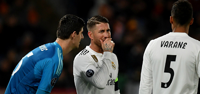 'Courtois verbaast bij Real: Ramos en Zidane diep onder de indruk'